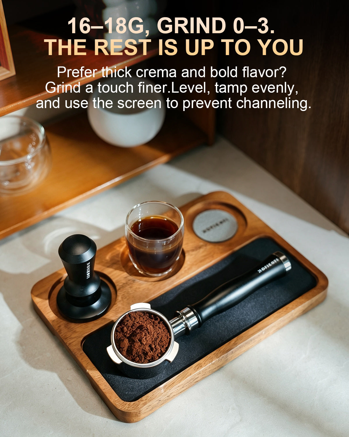 Special Offer-54mm Bottomless Portafilter 3 Ears 304 Head- Aluminum Alloy Handle- for Breville